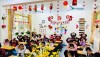 MÙA XUÂN ĐÃ GÕ CỬA TRƯỜNG TIỂU HỌC BÃI CHÁY VỚI KHÔNG GIAN VÀ NỤ CƯỜI RẠNG RỠ CHÀO ĐÓN DƯ VỊ NGÀY TẾT CẬN KỀ