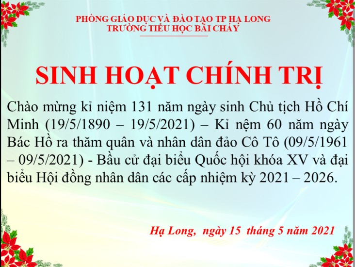 CHINH TRI