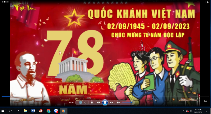 KỶ NIỆM 78 NĂM CÁCH MẠNG THÁNG 8 VÀ NGÀY QUỐC KHÁNH VIỆT NAM 2/9