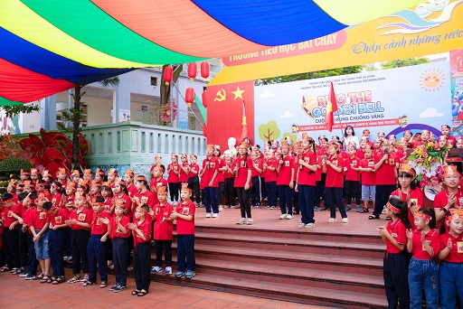 RUNG CHUÔNG VÀNG - SÂN CHƠI BỔ ÍCH CHO CÁC EM HS TRƯỜNG TIỂU HỌC BÃI CHÁY