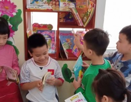 Góc thư viện các lớp